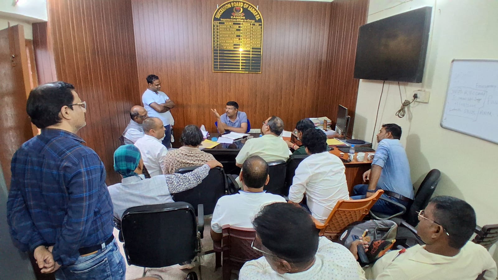 Police-Trader Interface at Sadar Station Focuses on Crime Prevention