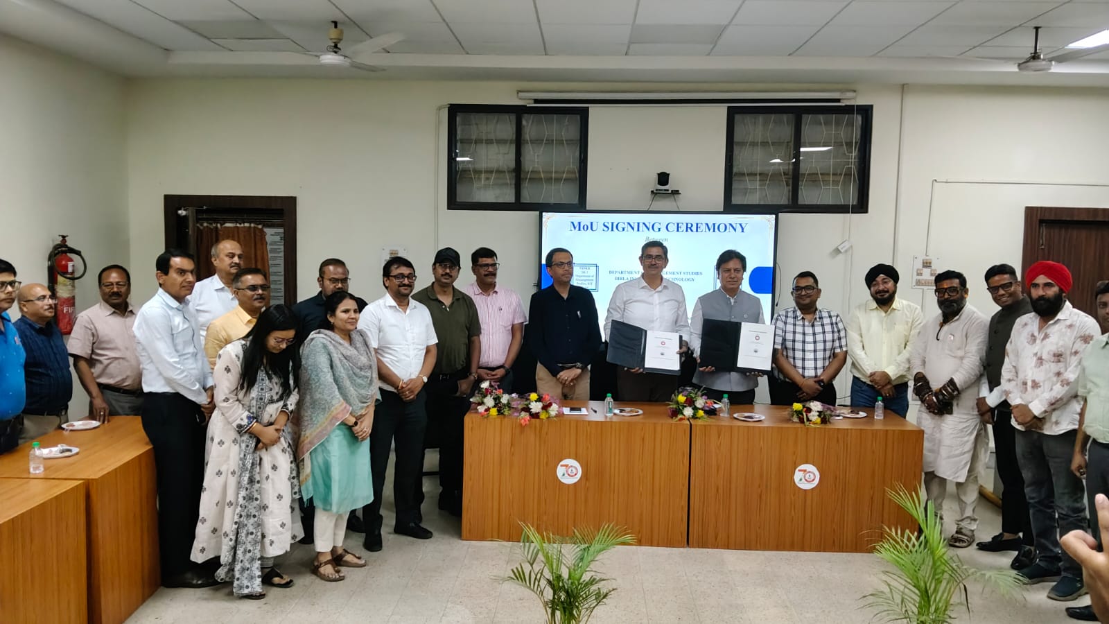 FJCCI and BIT Mesra Sign MoU to Integrate Academic Achievements with Market Necessities.