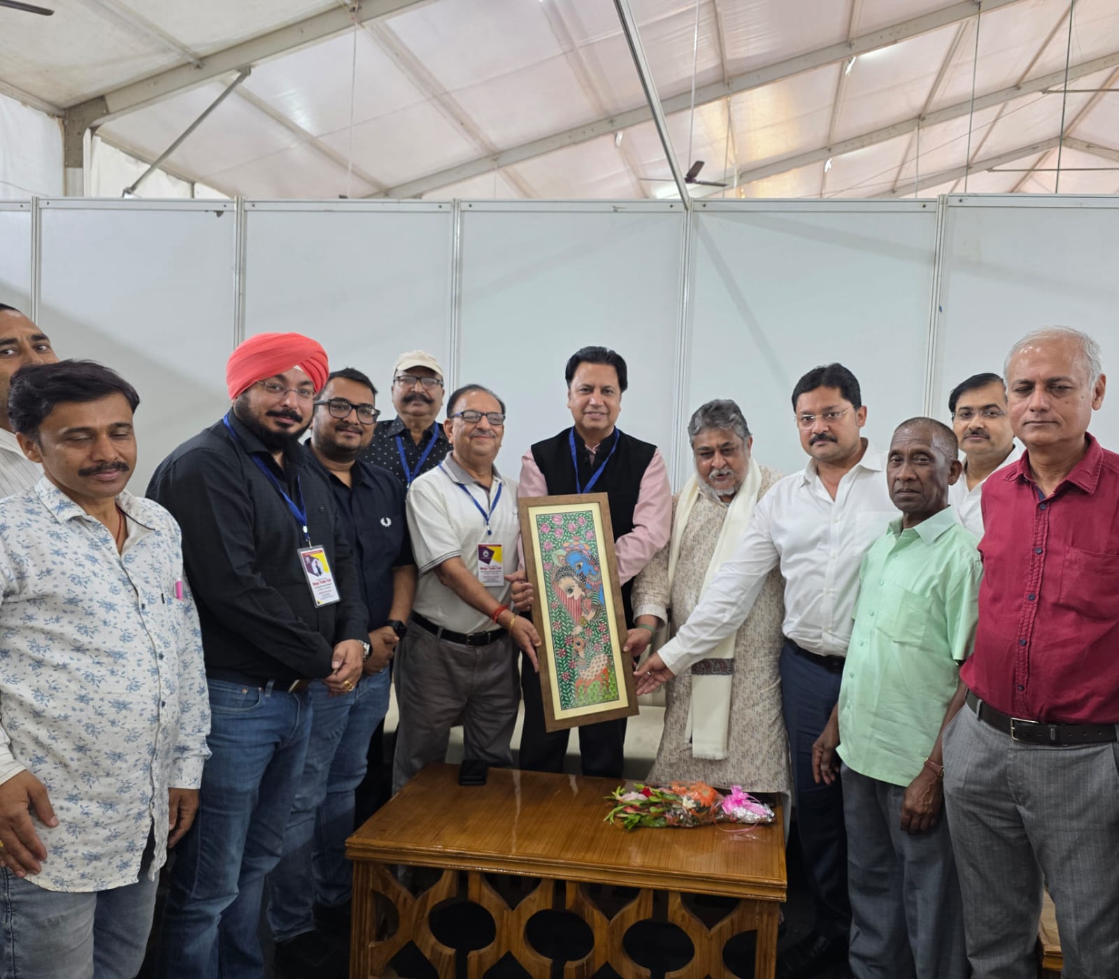 JMM Leader Supriyo Bhattacharya Visits IIMTF at Morhabadi; Highlights Trade Fairs as Growth Engines for Jharkhand.