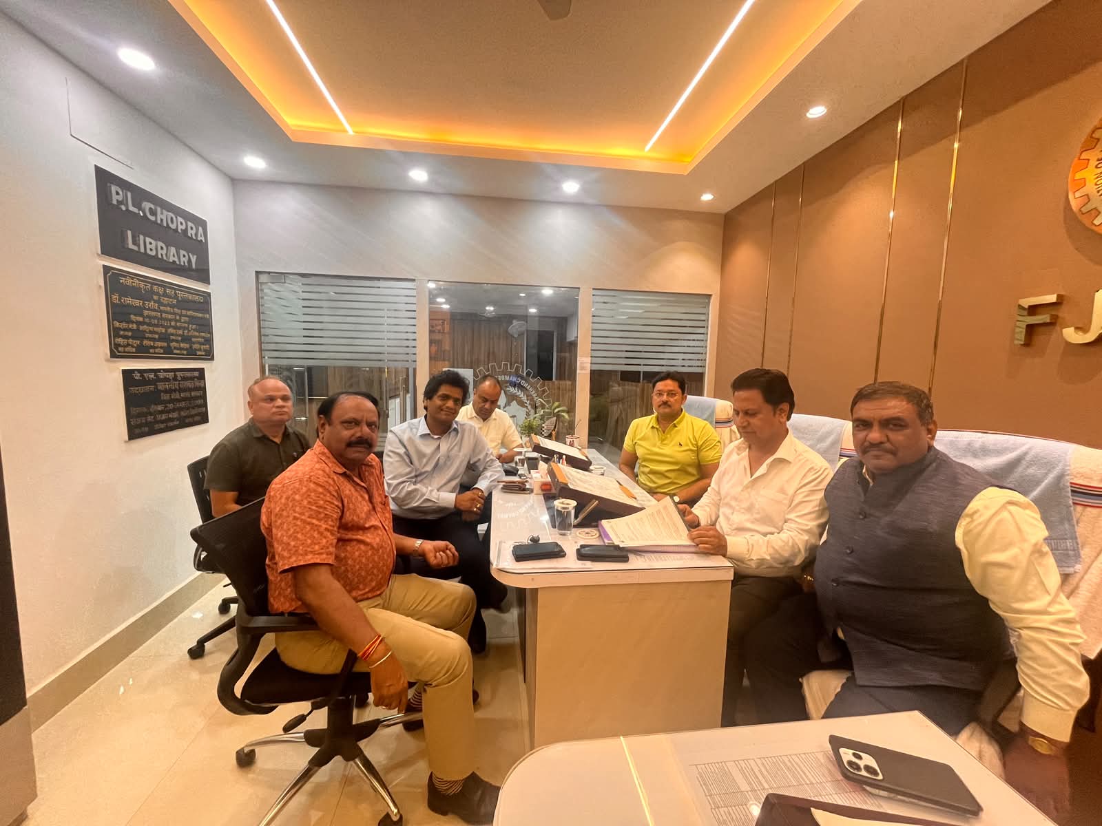 Chamber Bhawan Hosts FJCCI Business Expansion and New Opportunities Sub-Committee Meeting on Trade Expansion and New Prospects.