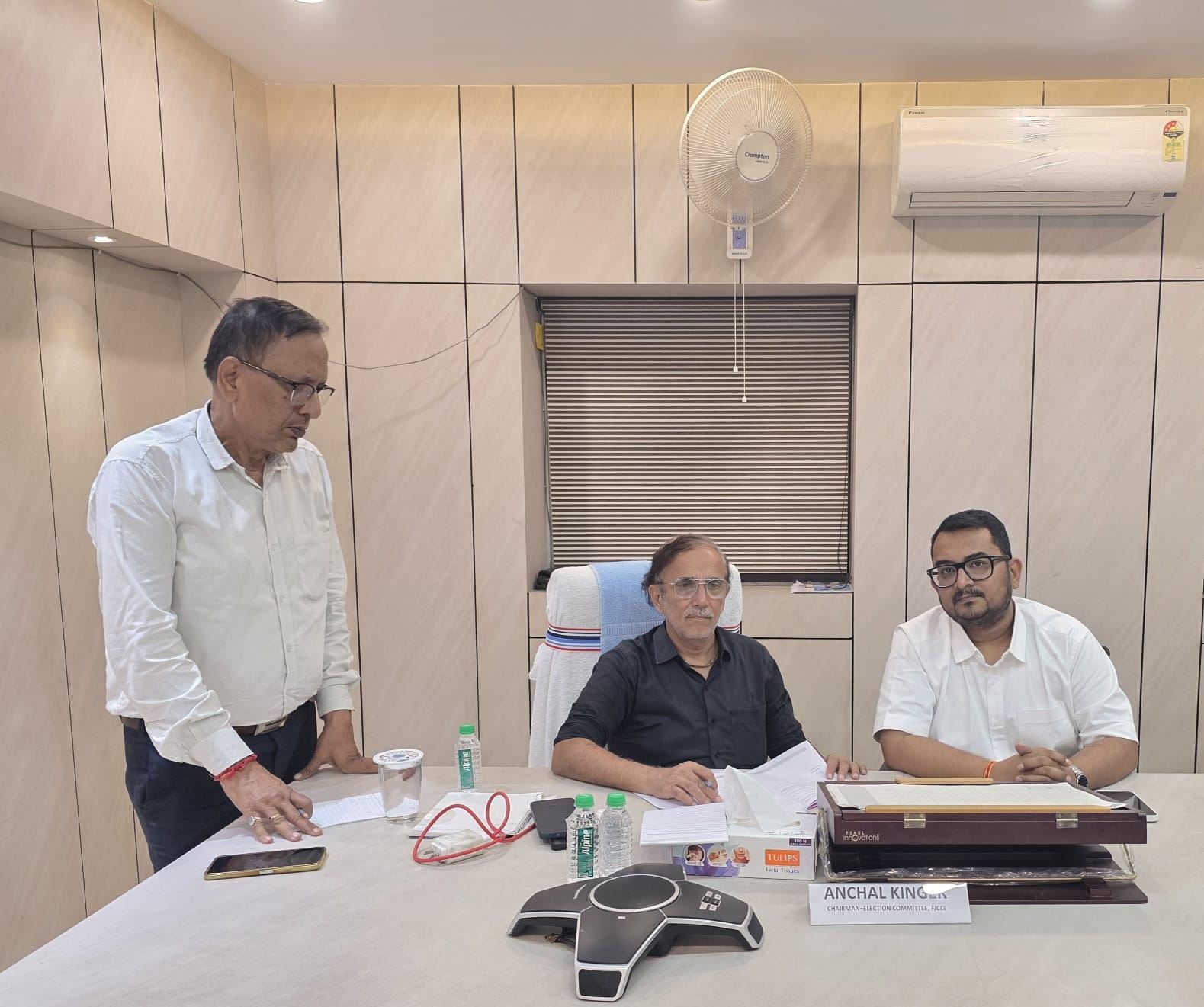 Chamber Bhawan Holds Election Panel Meet Under Anchal Kinger to Decide Poll Process.