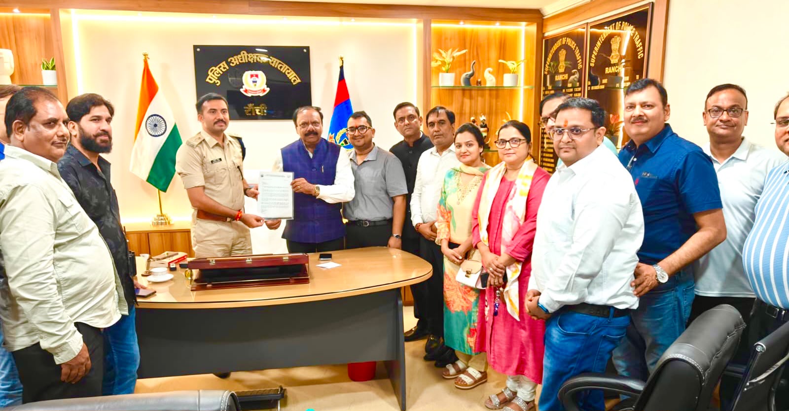 FJCCI Appeals to Ranchi Traffic SP: Allow Essential Supply Vehicles During No-Entry Hours.
