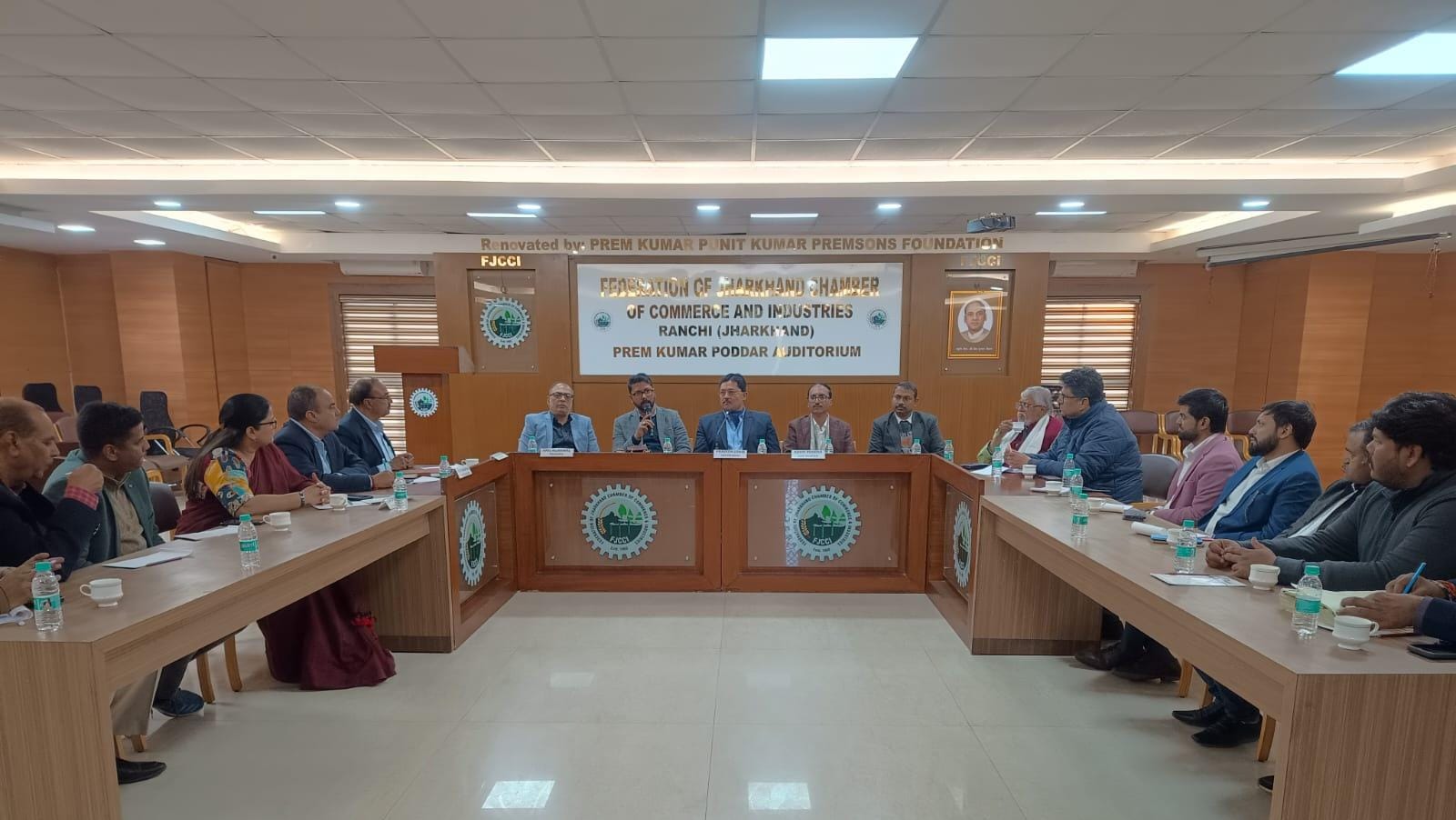 Key Industrial Talks Held Between FJCCI and BIADA Officials.