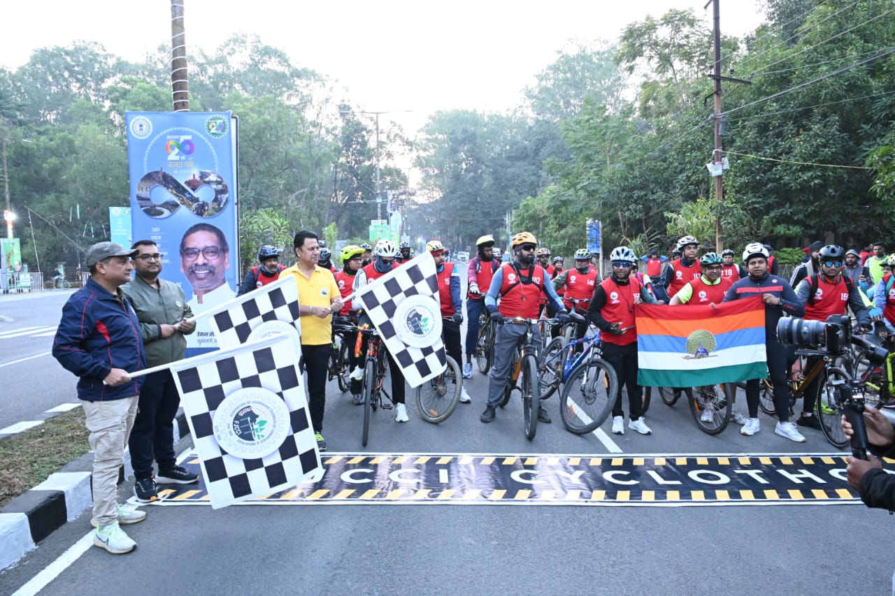 FJCCI Organizes Grand Ranchi Cyclothon to Mark Jharkhand's Silver Jubilee on 16th November, 2025.