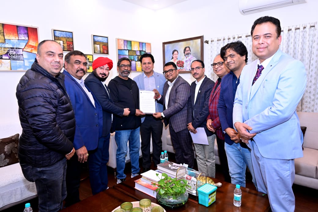 FJCCI Delegation Meets Chief Minister Hemant Soren.