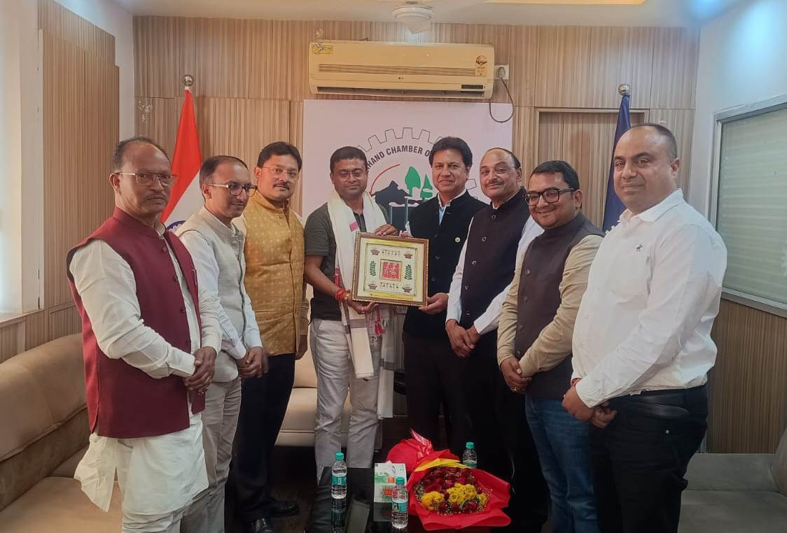 New Chaibasa Municipal President Nitin Prakash Honored at FJCCI Felicitation Meet