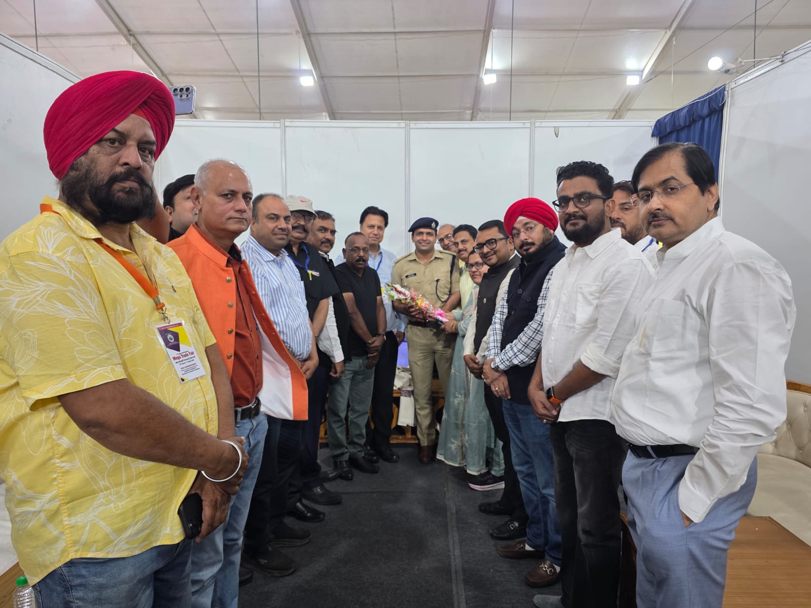 Ranchi City SP Graces India International Mega Trade Fair.