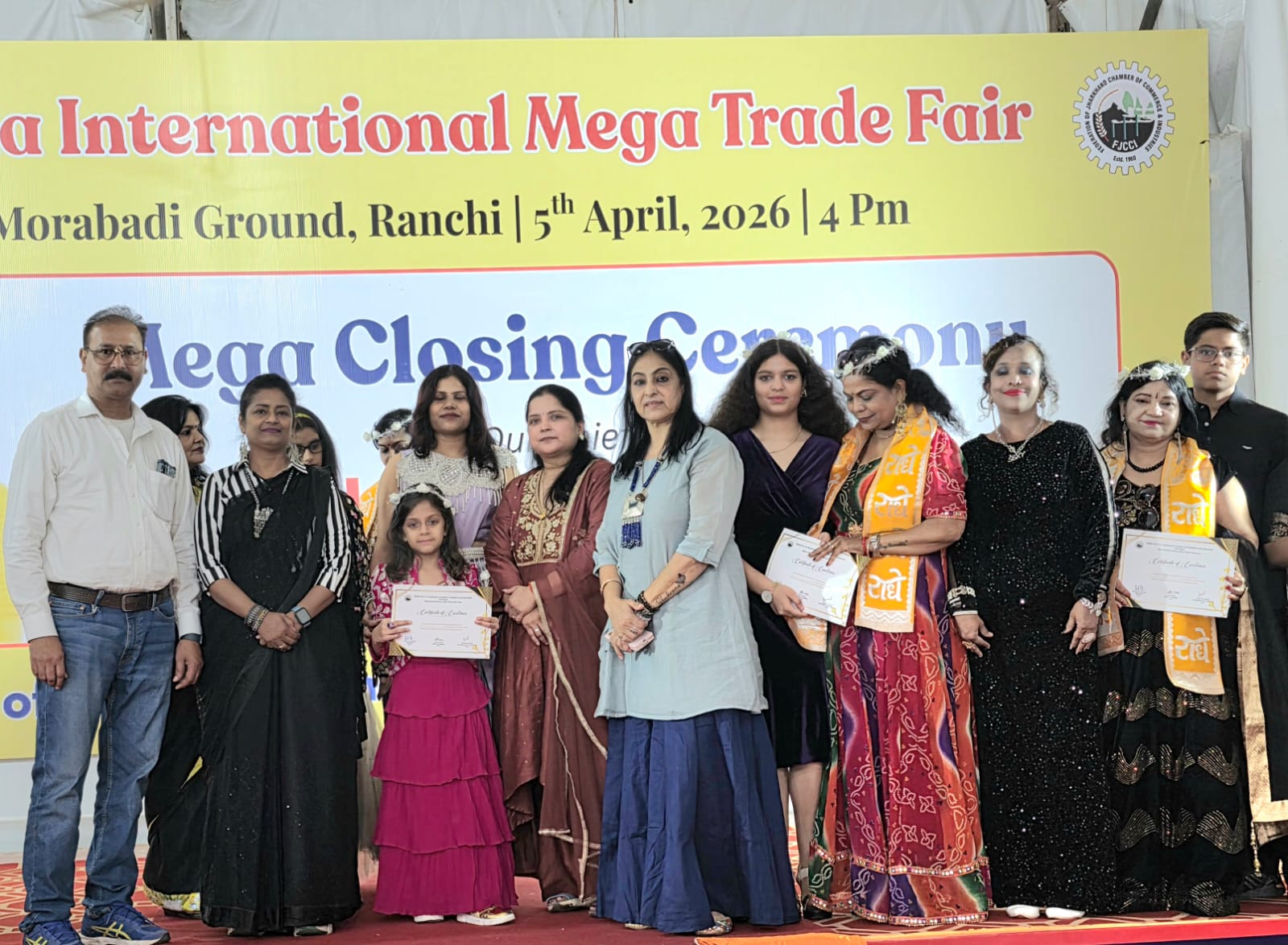 Ramp Walk Magic: Moms and Kids Shine at Mega Trade Fair