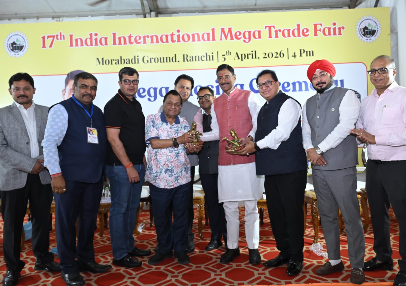 Trade Fair Concludes on a High Note with MoS Defence Sanjay Seth