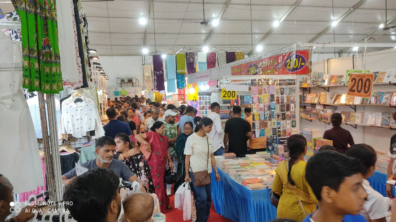 17th India International Mega Trade Fair Concludes at Morhabadi; Huge Crowds Throng Venue on Final Day